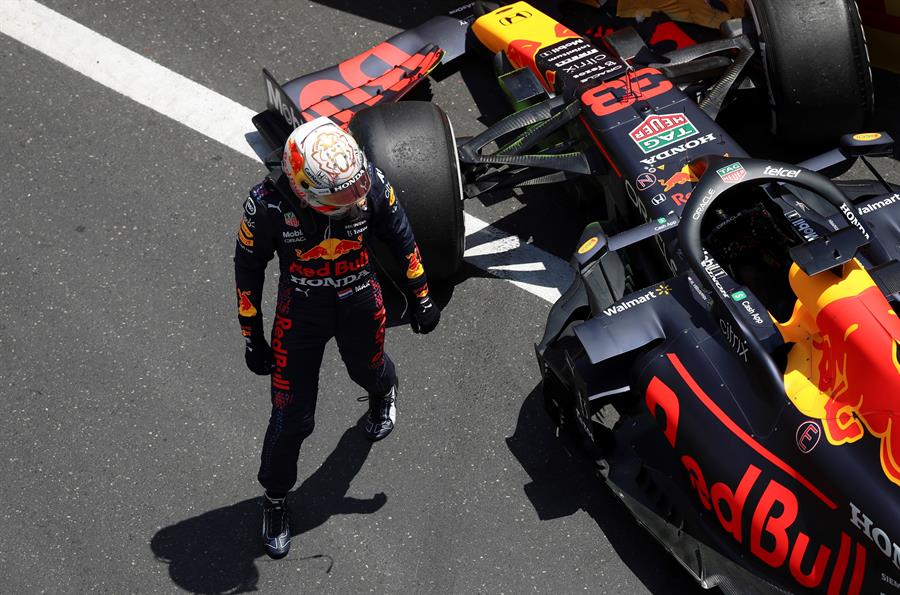 Max Verstappen en el Gran Premio de Azerbaiyán