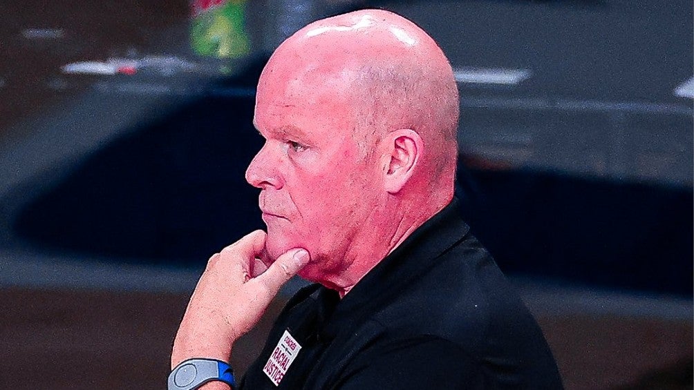 Steve Clifford durante partido de los Orlando Magic