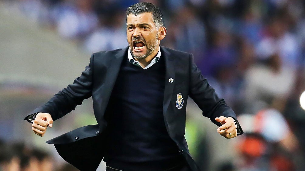 Sérgio Conceição durante un duelo del Porto 