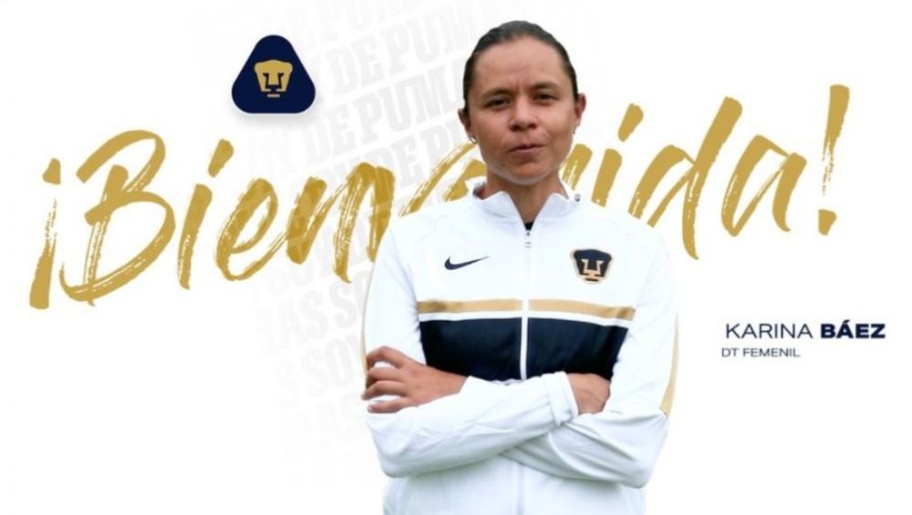 Karina Báez, nueva DT de Pumas 