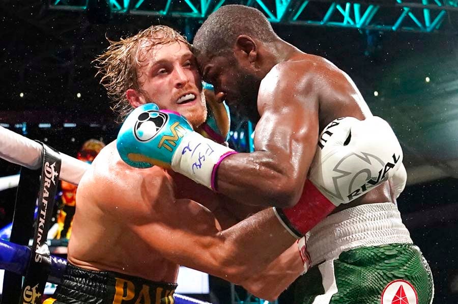 Combate entre Logan Paul y Floyd Mayweather