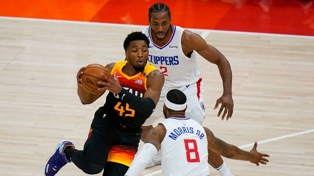 NBA Playoffs: Jazz remontó ante Clippers con gran actuación de Donovan Mitchell