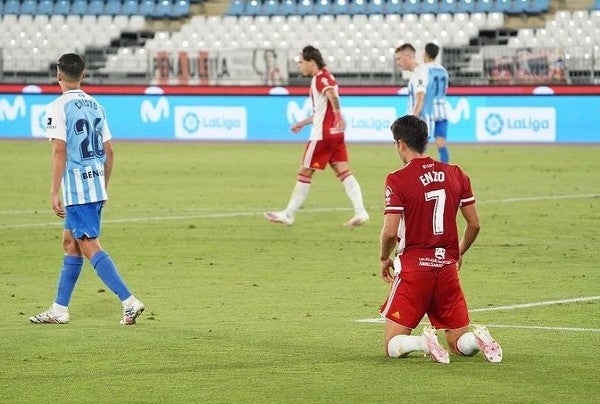 Enzo Zidane durante partido