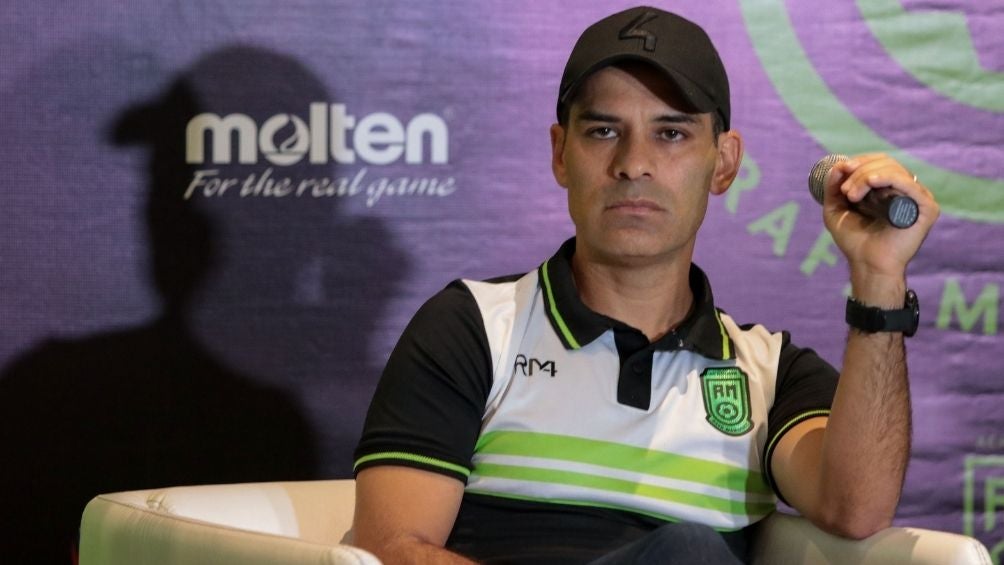 Rafael Márquez durante un evento