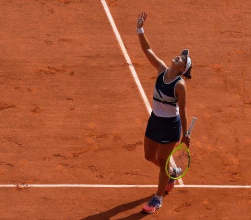 Krejcikova festeja tras victoria