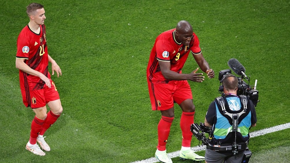 Lukaku le dedicó su gol a Christian Eriksen