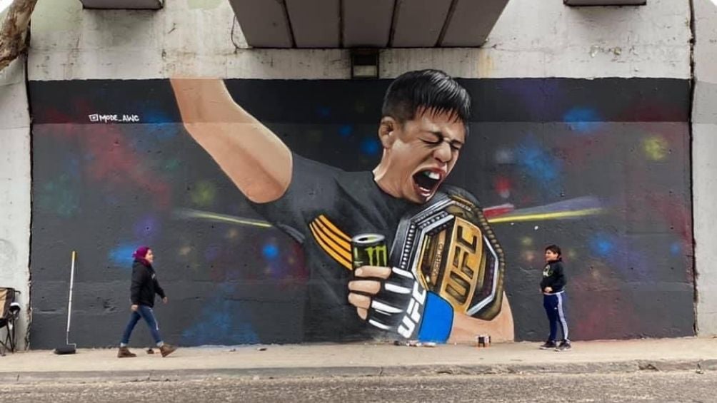 Mural de Brandon Moreno