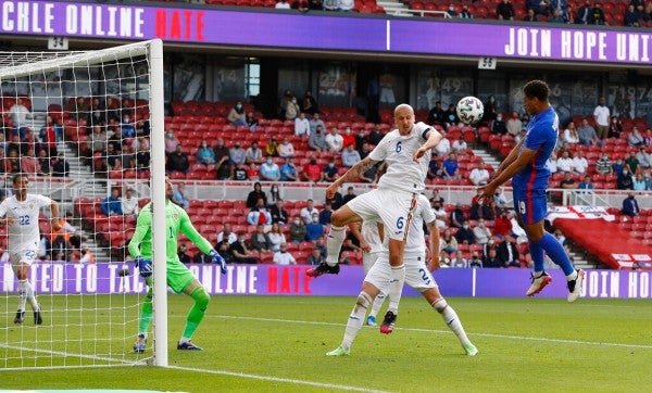 Jude Bellingham en su debut con Inglaterra en la Eurocopa