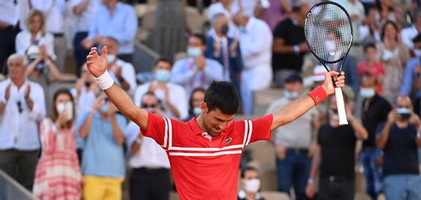 Novak Djokovic, tras conquistar la corona