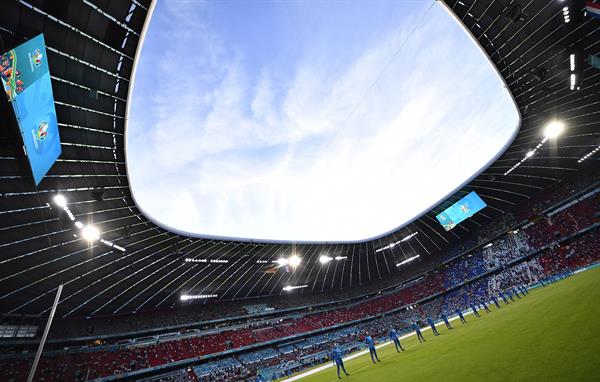 El Allianz Arena de Múnich previo al Francia vs Alemania