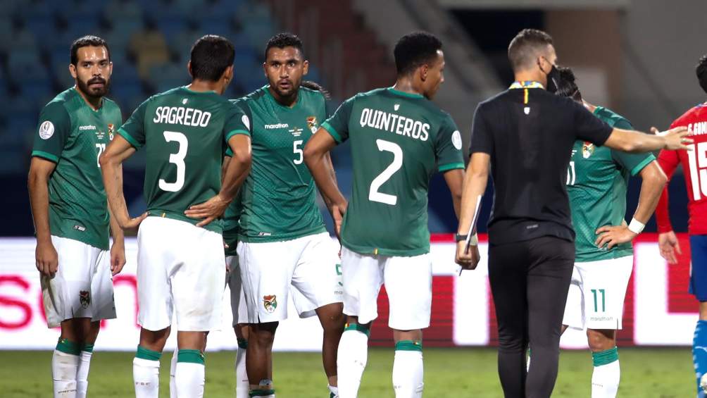 Bolivia en partido vs Paraguay