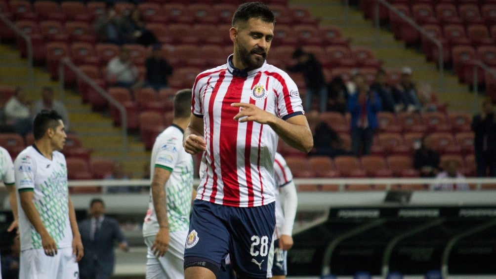 Miguel Basulto en su paso por Chivas