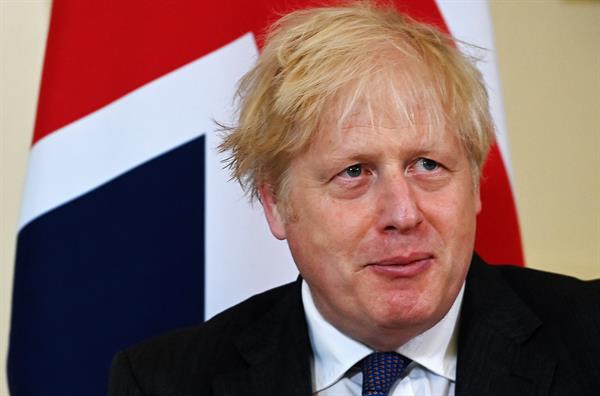 Primer ministro inglés Boris Johnson