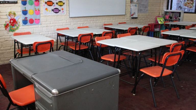 Instalaciones de un salón de clases