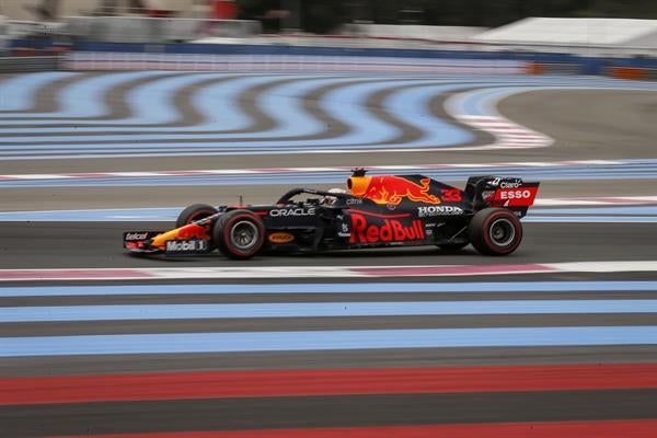 Verstappen, durante uno de los entrenamientos libres