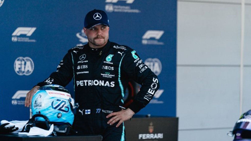 Valtteri Bottas con la escudería Mercedes