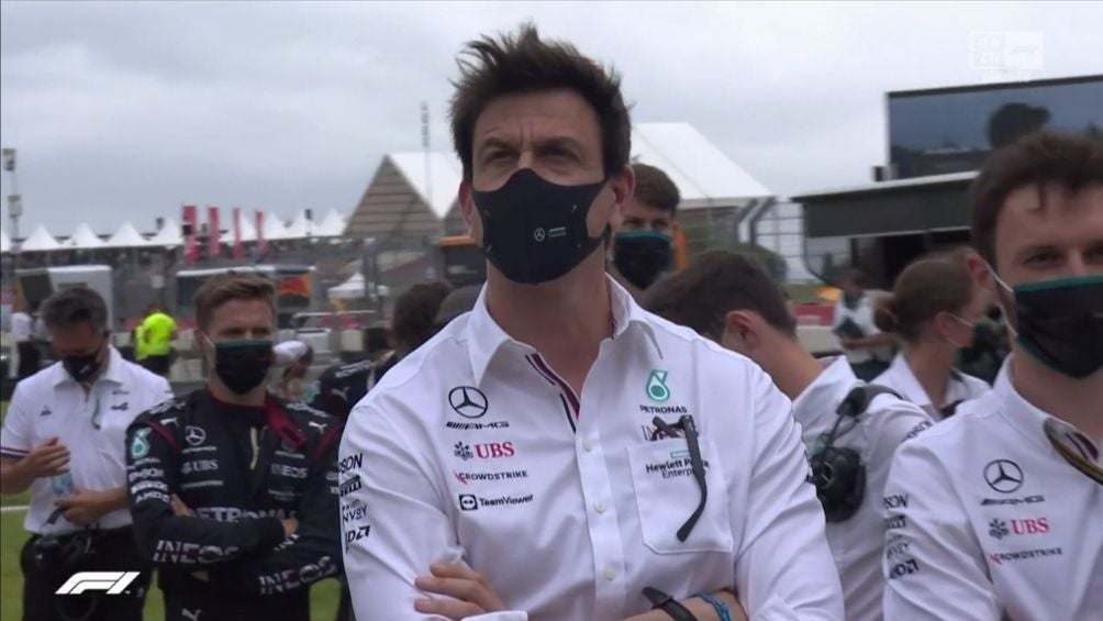 Toto Wolff en el GP de Francia 