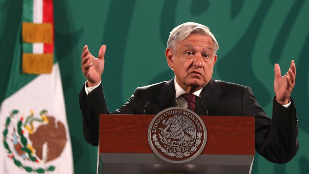 AMLO en conferencia de prensa matutina 