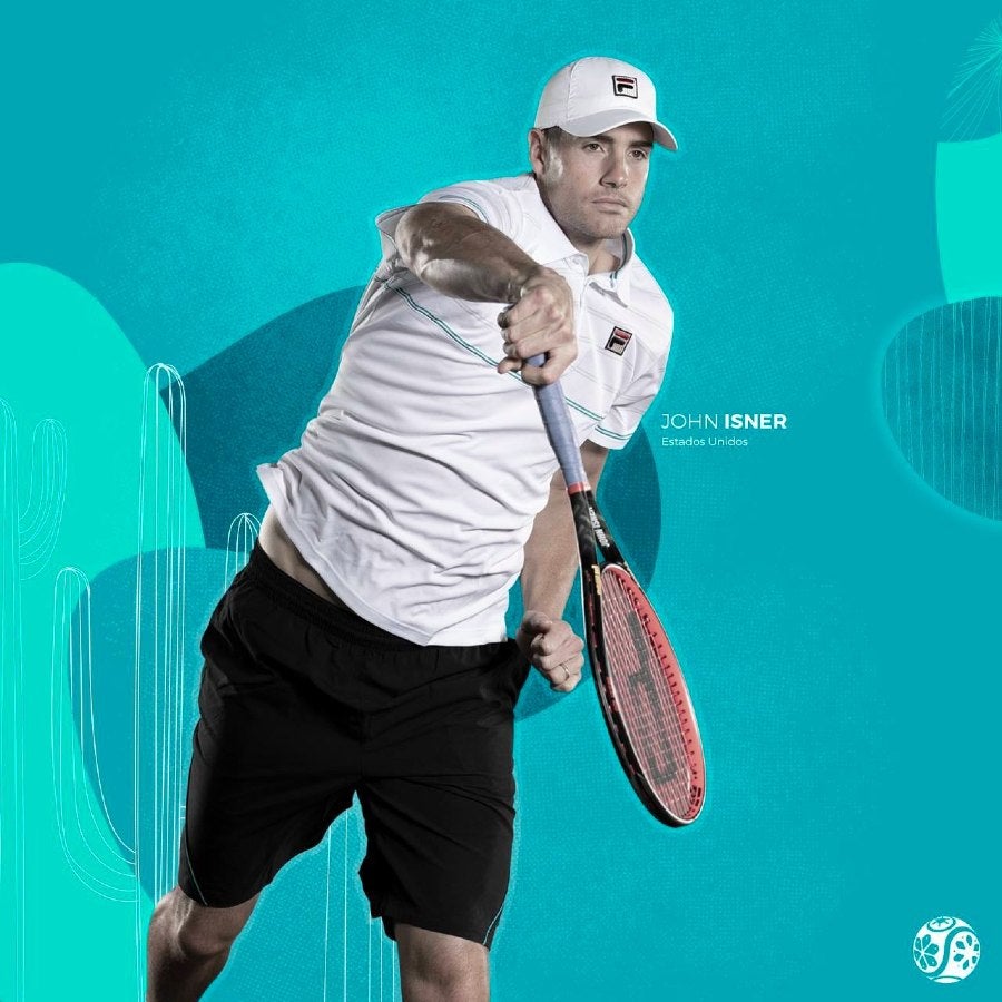 John Isner estará en el Abierto de Los Cabos