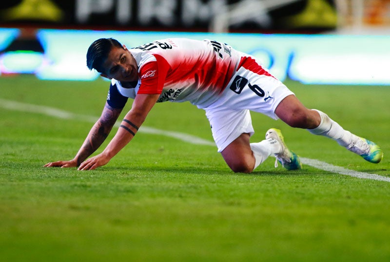 Dieter en un partido con Chivas