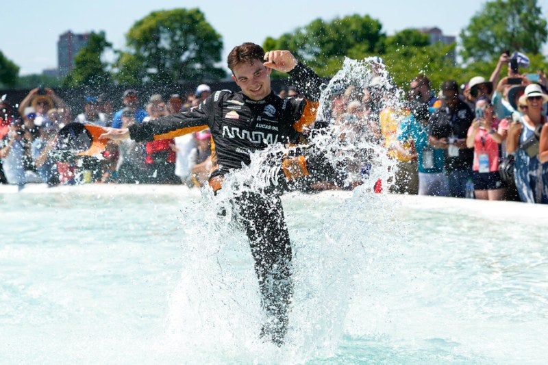 Pato O'Ward, piloto mexicano de IndyCar