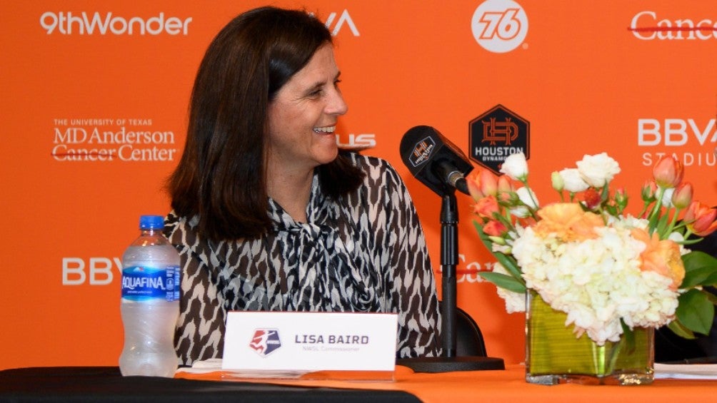 Comisionada de la National Women´s Soccer League Lisa Baird