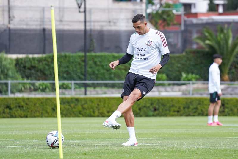 Funes Mori con la Selección Mexicana