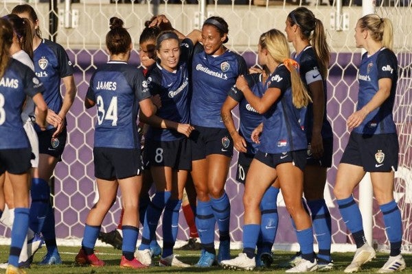 Jugadoras de North Carolina Courage en la NWSL