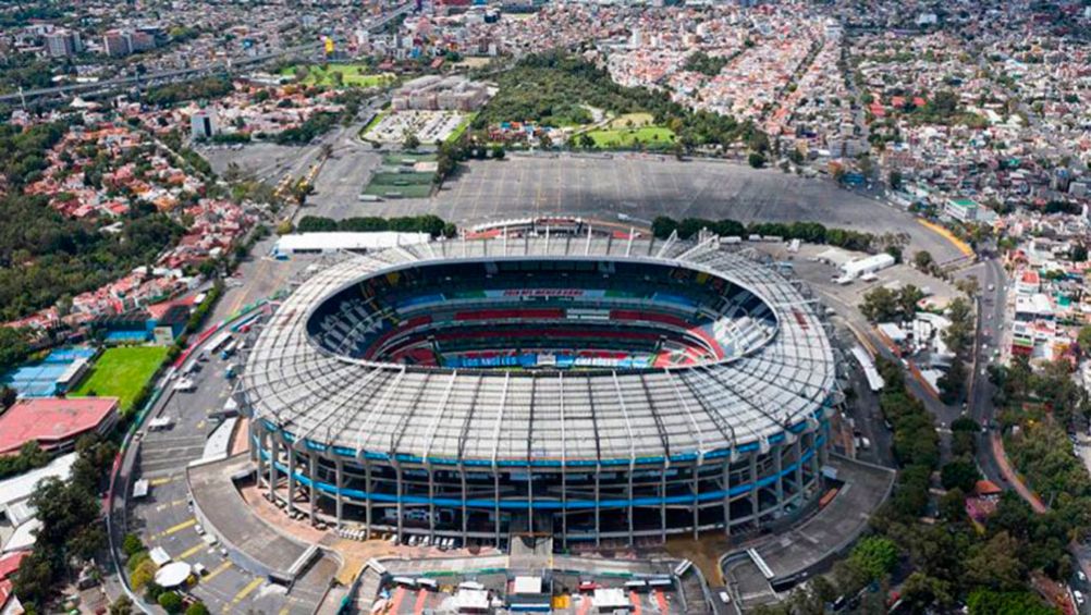 Estadio Azteca, desde las alturas