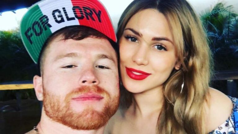 Canelo Álvarez y Fernanda Gómez