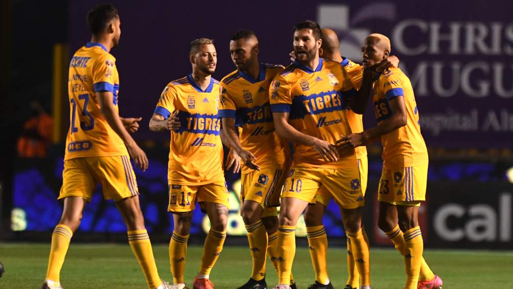 Tigres festejo de gol