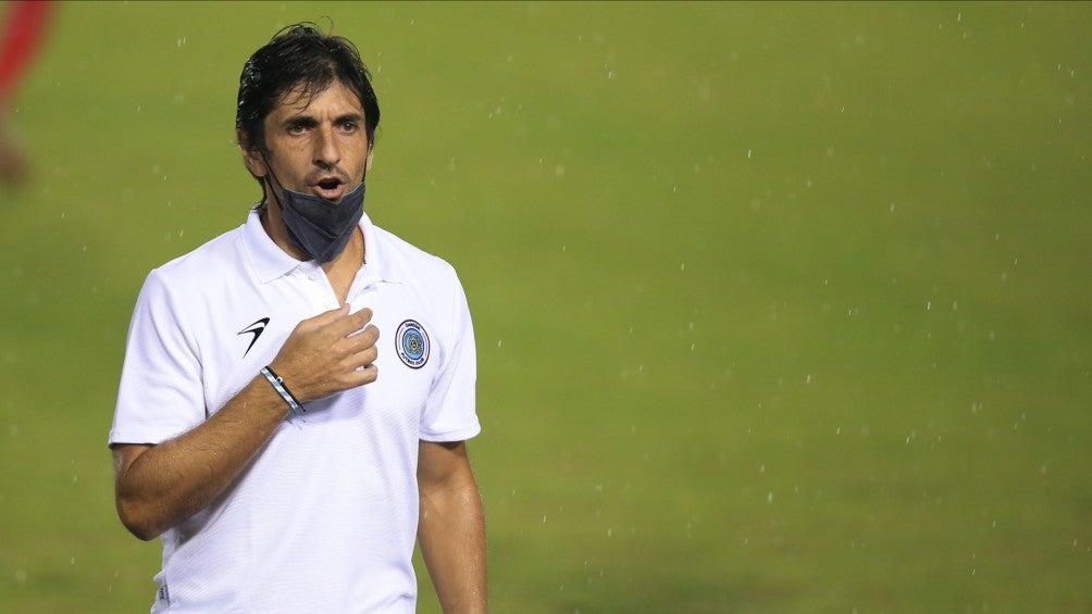 Federico Vilar durante un partido con Cancún FC