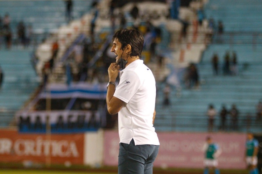 Federico Vilar durante un partido con Cancún FC