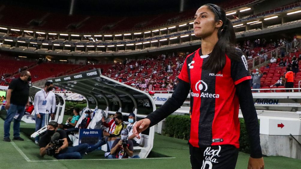 Alison González, goleadora en Atlas