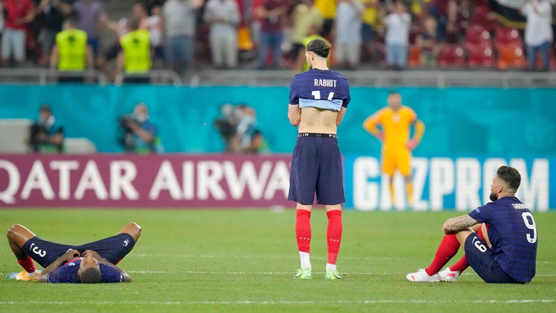 Jugadores franceses lamentan la eliminación