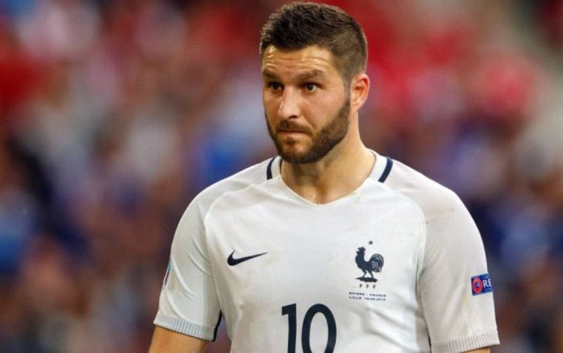 Gignac con la selección francesa