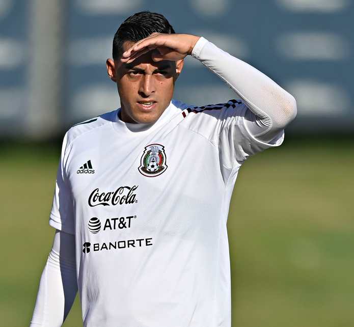 Funes Mori en entrenamiento