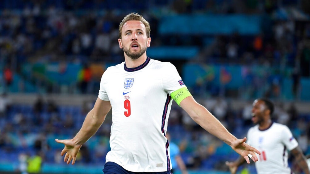 Harry Kane tras anotar gol a favor de Inglaterra