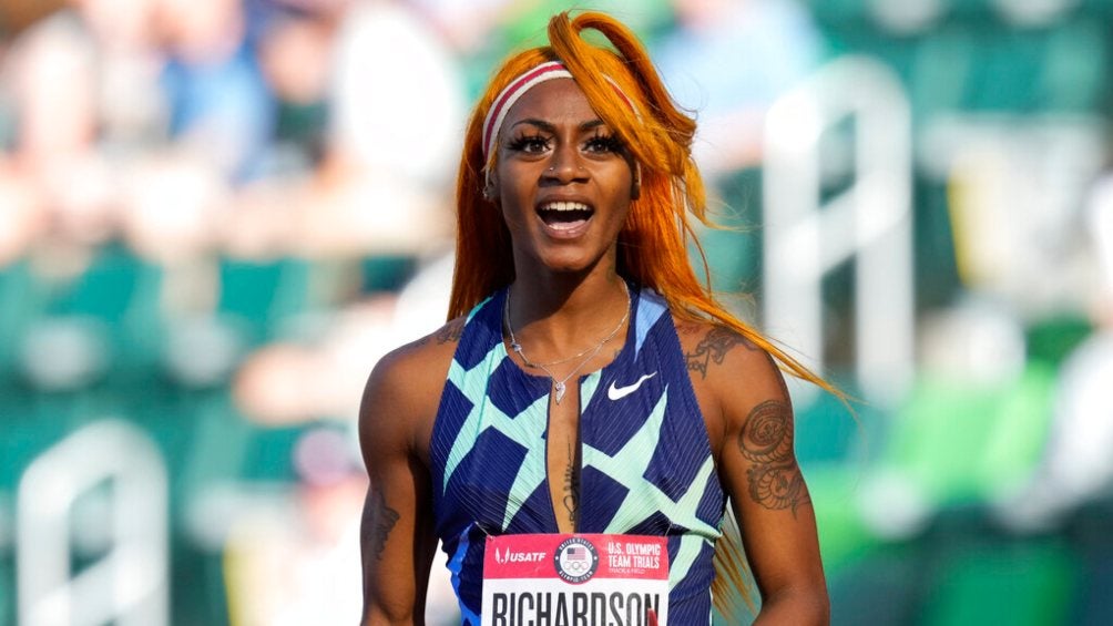 Sha’Carri Richardson en competición