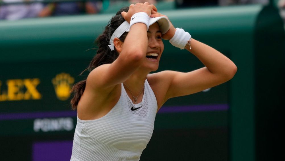 Emma Raducanu en Wimbledon