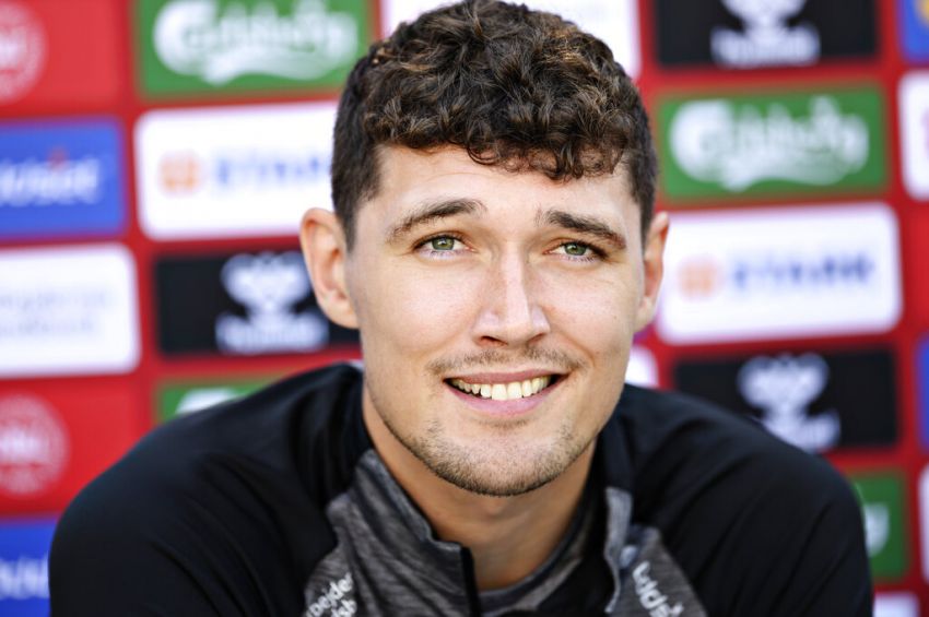 Andreas Christensen jugador de la Selección de Dinamarca