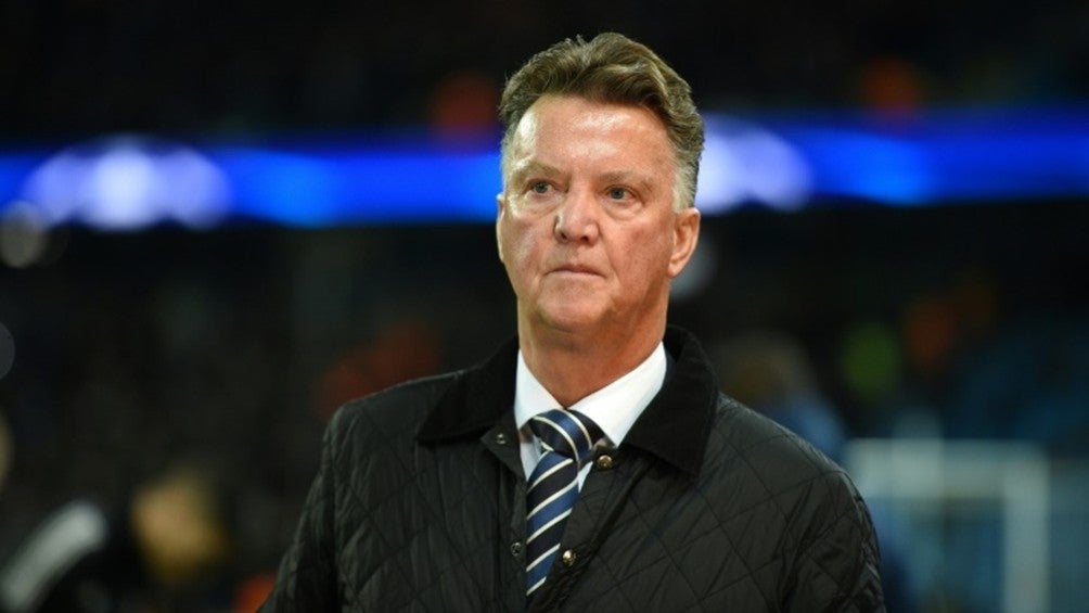 Entrenador holandés Louis van Gaal