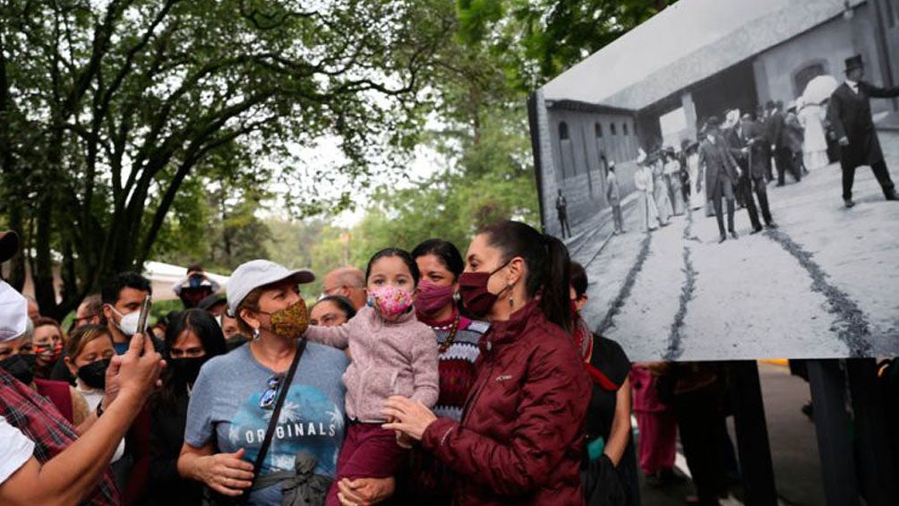 Inauguración de la cuarta sección del Bosque de Chapultepec en la CDMX 