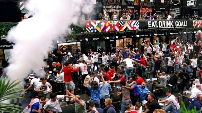 Festejos en Inglaterra 