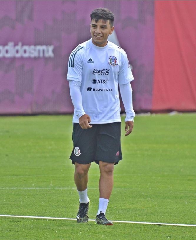 Fernando Beltrán con Selección