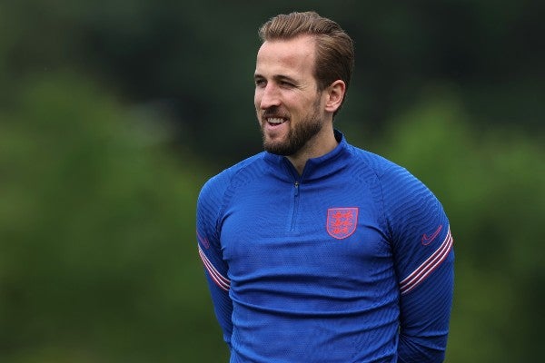 Capitán de la selección inglesa Harry Kane