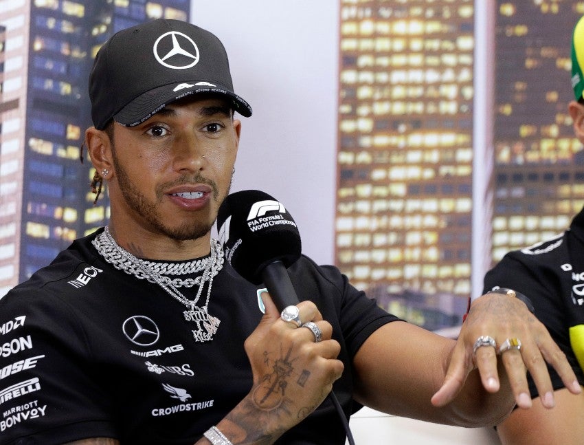 Lewis Hamilton, piloto de Mercedes