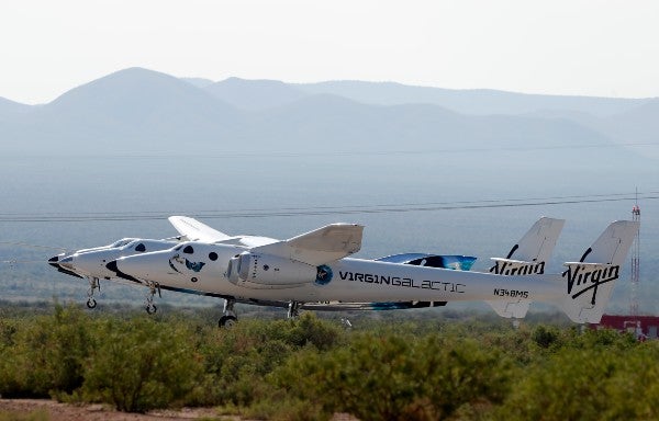 Avión cohete de Richard Branson