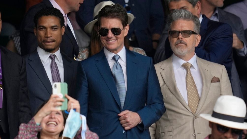 Tom Cruise acudió a Wimbledon 