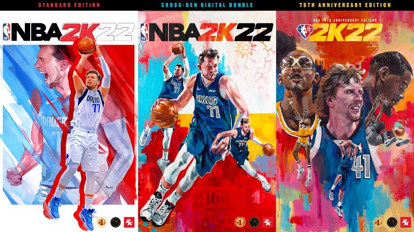 Portadas de NBA 2K22